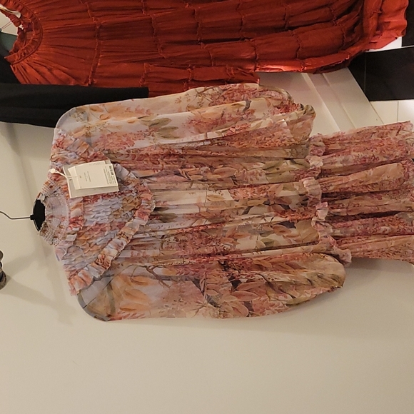 Zimmermann botanica smocked yoke dress nwt size 3 - Picture 3 of 4